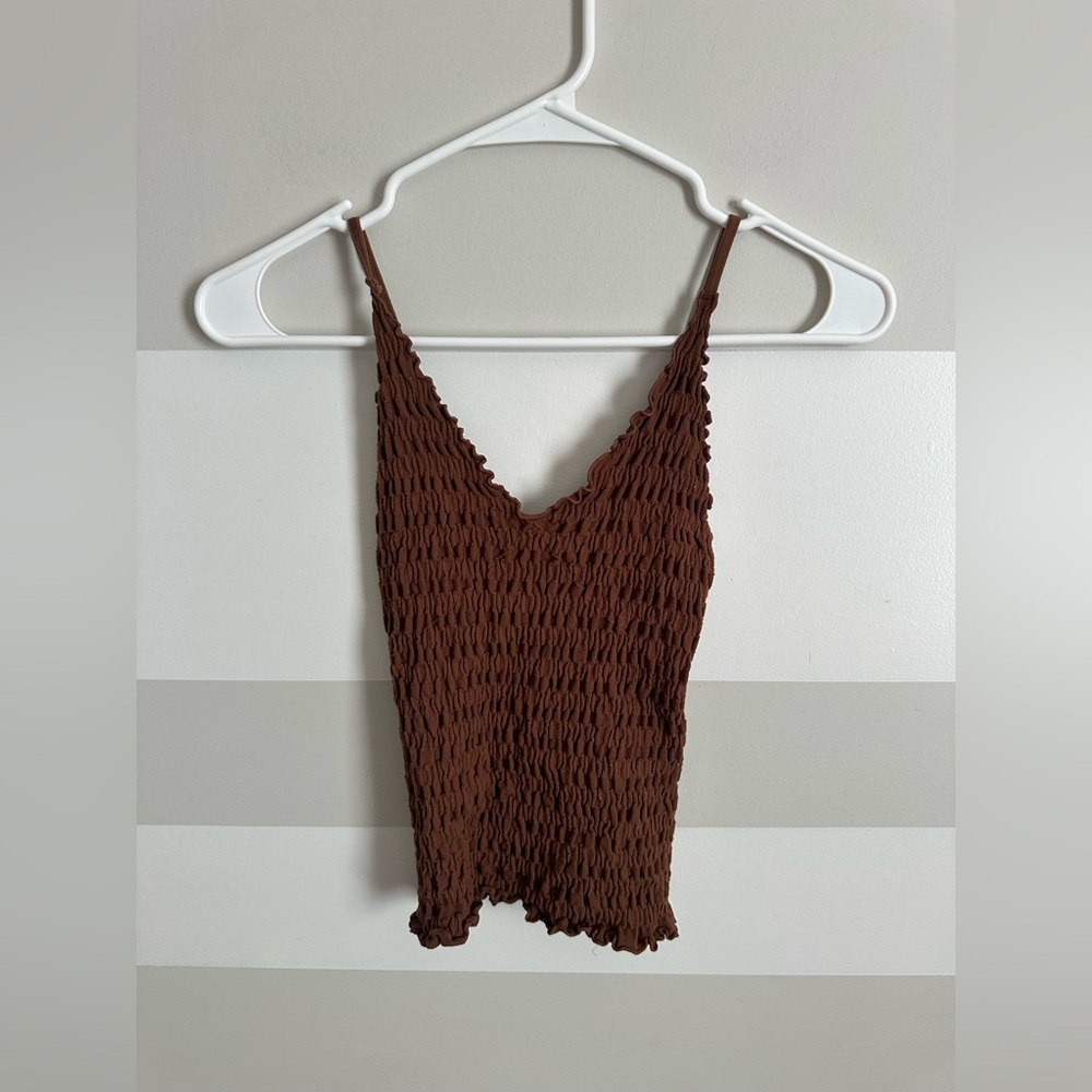 Free People Pucker Up Seamless Cami Size M/L - Picture 4 of 5